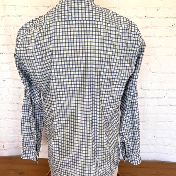 Ermenegildo Zegna Mens Check/Plaid Long Sleeve Shirt - Large - Picture 6 of 10